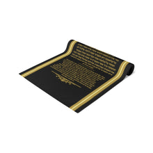 Load image into Gallery viewer, Shabbat Table Runner (Black)