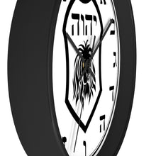 Load image into Gallery viewer, YHWH Wall Clock with Hebrew Letters(Numbers)
