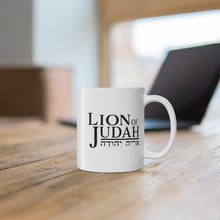Load image into Gallery viewer, Yeshua Lion Shield Mug