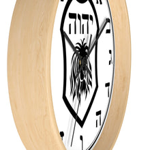 Load image into Gallery viewer, YHWH Wall Clock with Hebrew Letters(Numbers)