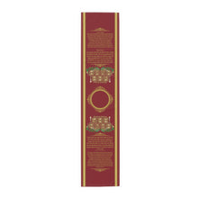 Load image into Gallery viewer, Shabbat Table Runner (Red)
