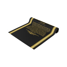 Load image into Gallery viewer, Shabbat Table Runner (Black)