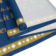 Load image into Gallery viewer, Shabbat - Exodus 20:8 - Table Runner (Blue)