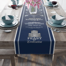 Load image into Gallery viewer, Hanukkah Table Runner(Cotton, Poly)