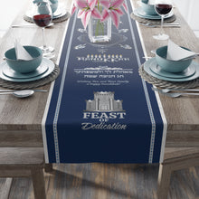 Load image into Gallery viewer, Hanukkah Table Runner(Cotton, Poly)