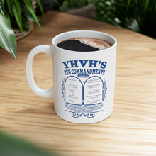 Load image into Gallery viewer, Ten Commandments Ceramic Mug 11oz