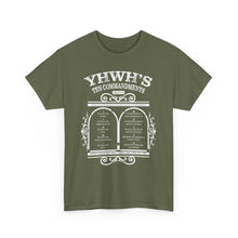 Load image into Gallery viewer, YHWH’s 10 Commandments Tee
