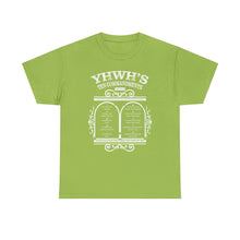 Load image into Gallery viewer, YHWH’s 10 Commandments Tee
