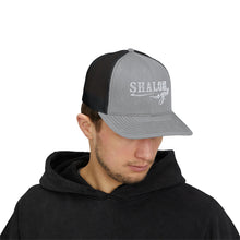 Load image into Gallery viewer, Shalom Y&#39;all Snapback Trucker Cap
