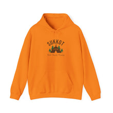 Load image into Gallery viewer, Sukkot Fatih Family Feasting Heavy Blend™ Hooded Sweatshirt
