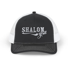 Load image into Gallery viewer, Shalom Y&#39;all Snapback Trucker Cap
