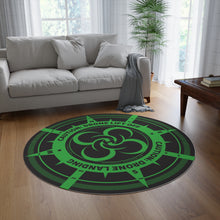 Load image into Gallery viewer, Drone Landing Pad Drone Design- (Rug) 60 in. diameter (5Ft) Green
