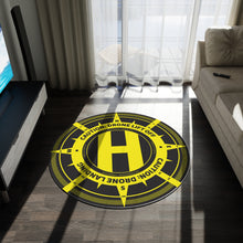 Load image into Gallery viewer, Drone Landing Pad - (Rug) 60 in. (5ft) Yellow
