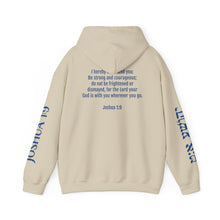 Load image into Gallery viewer, Rak Chazak Amatz Hoodie -Joshua 1:9
