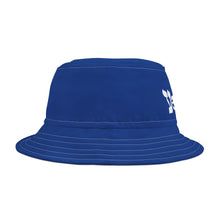 Load image into Gallery viewer, Yeshua (Lion Shield) Bucket Hat - Blue
