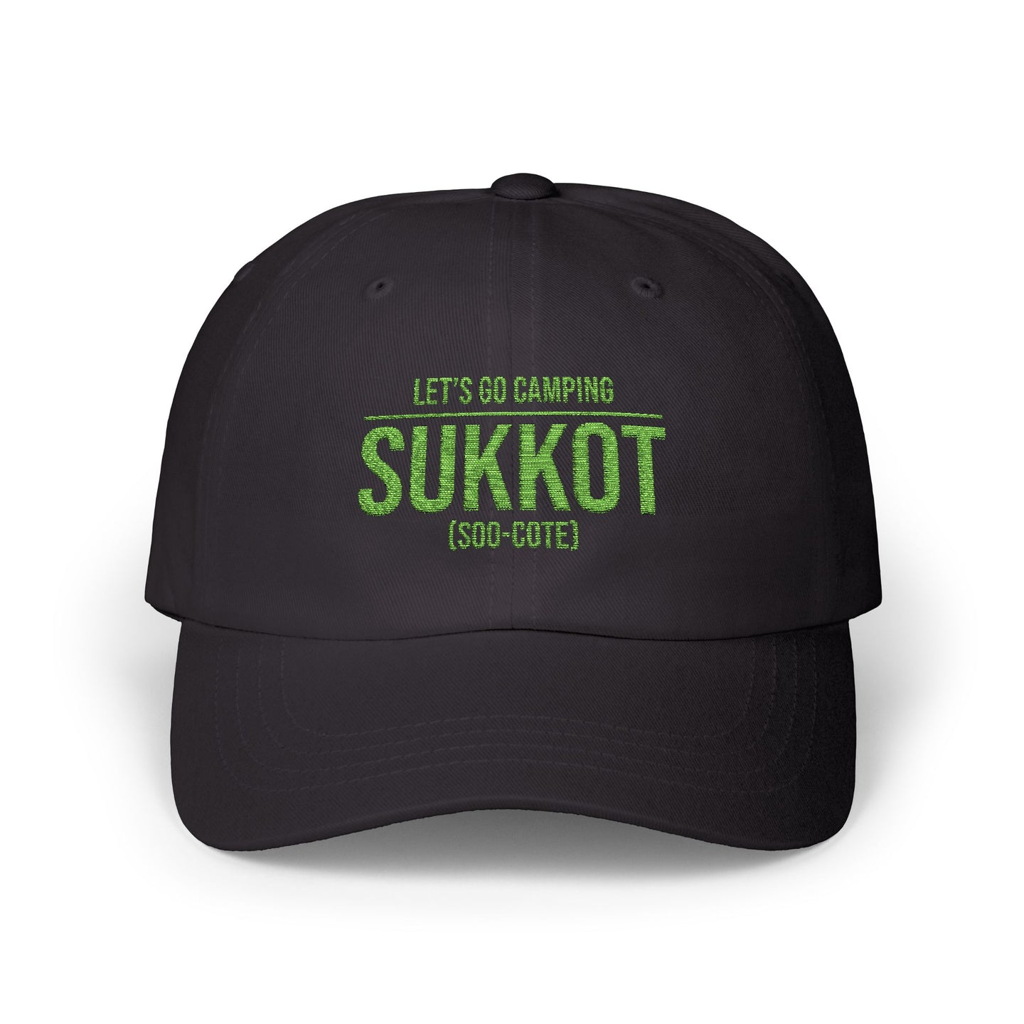 Let's Go Camping/Sukkot Classic Dad Cap