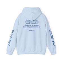 Load image into Gallery viewer, Rak Chazak Amatz Hoodie -Joshua 1:9
