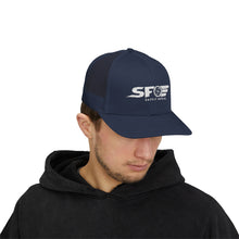 Load image into Gallery viewer, Skyfly Aerial Trucker Cap (White Logo)
