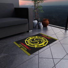 Load image into Gallery viewer, Drone Landing Pad Rug 24&quot; x 36&quot; Quad Design (Rug) Yellow
