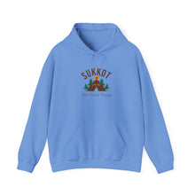 Load image into Gallery viewer, Sukkot Fatih Family Feasting Heavy Blend™ Hooded Sweatshirt
