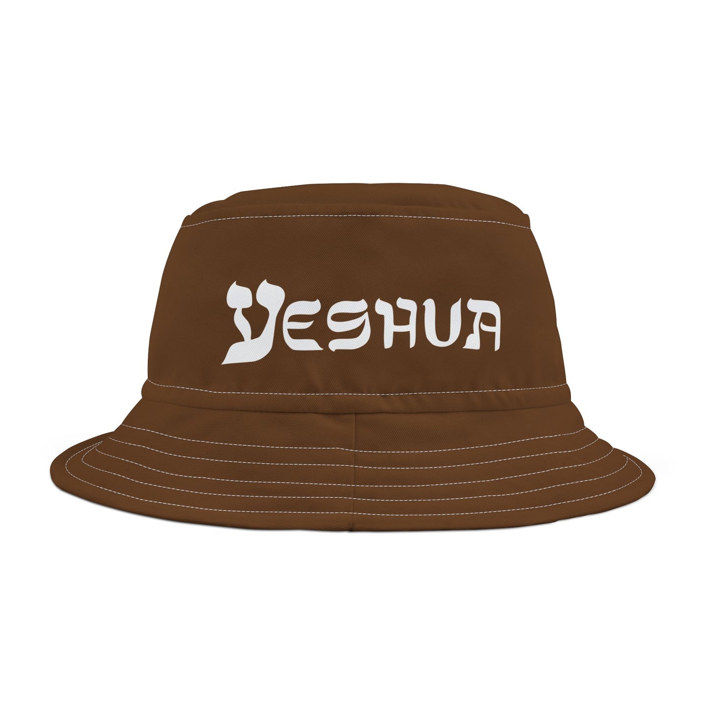 Yeshua (Lion Shield) Bucket Hat - Brown