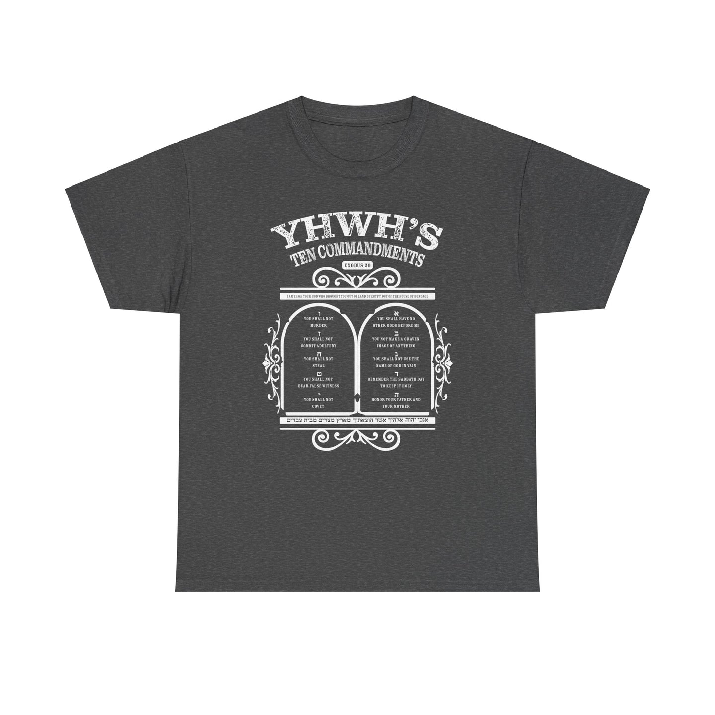 YHWH’s 10 Commandments Tee