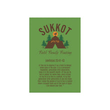 Load image into Gallery viewer, Sukkot Camping Banner
