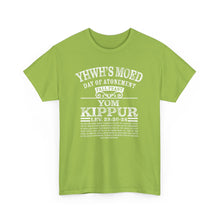 Load image into Gallery viewer, YHWH&#39;s Moed Yom Kippur (Day of Atonment) Tee
