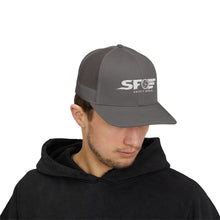 Load image into Gallery viewer, Skyfly Aerial Trucker Cap (White Logo)
