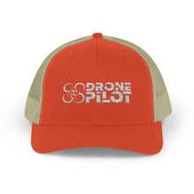 Load image into Gallery viewer, Drone PIlot Trucker Cap (White Logo)
