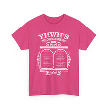 Load image into Gallery viewer, YHWH’s 10 Commandments Tee
