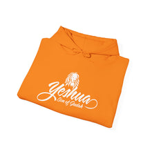 Load image into Gallery viewer, Yeshua Lion of Judah Script Heavy Blend™ Hooded Sweatshirt
