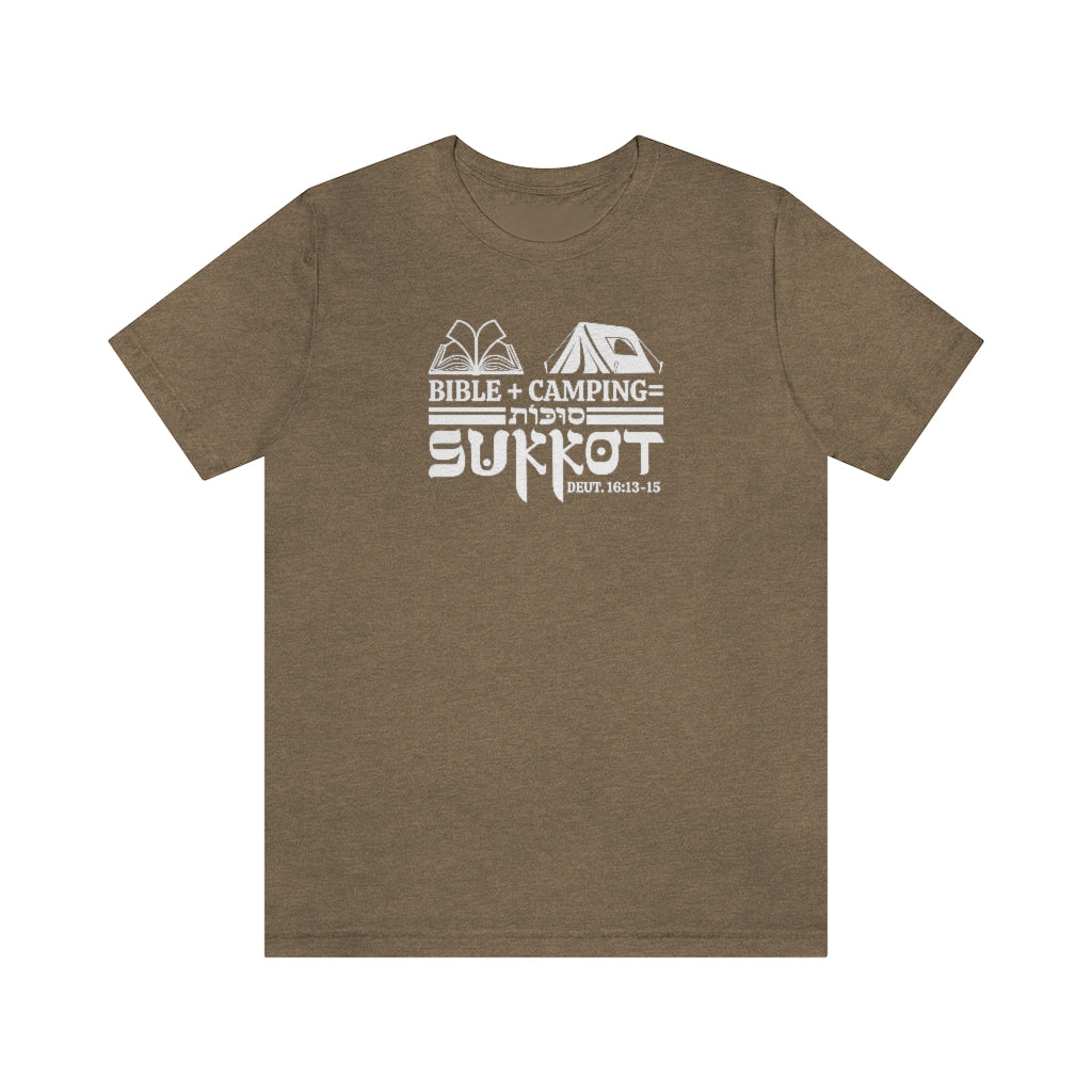 Bible + Camping (Sukkot) T-Shirt