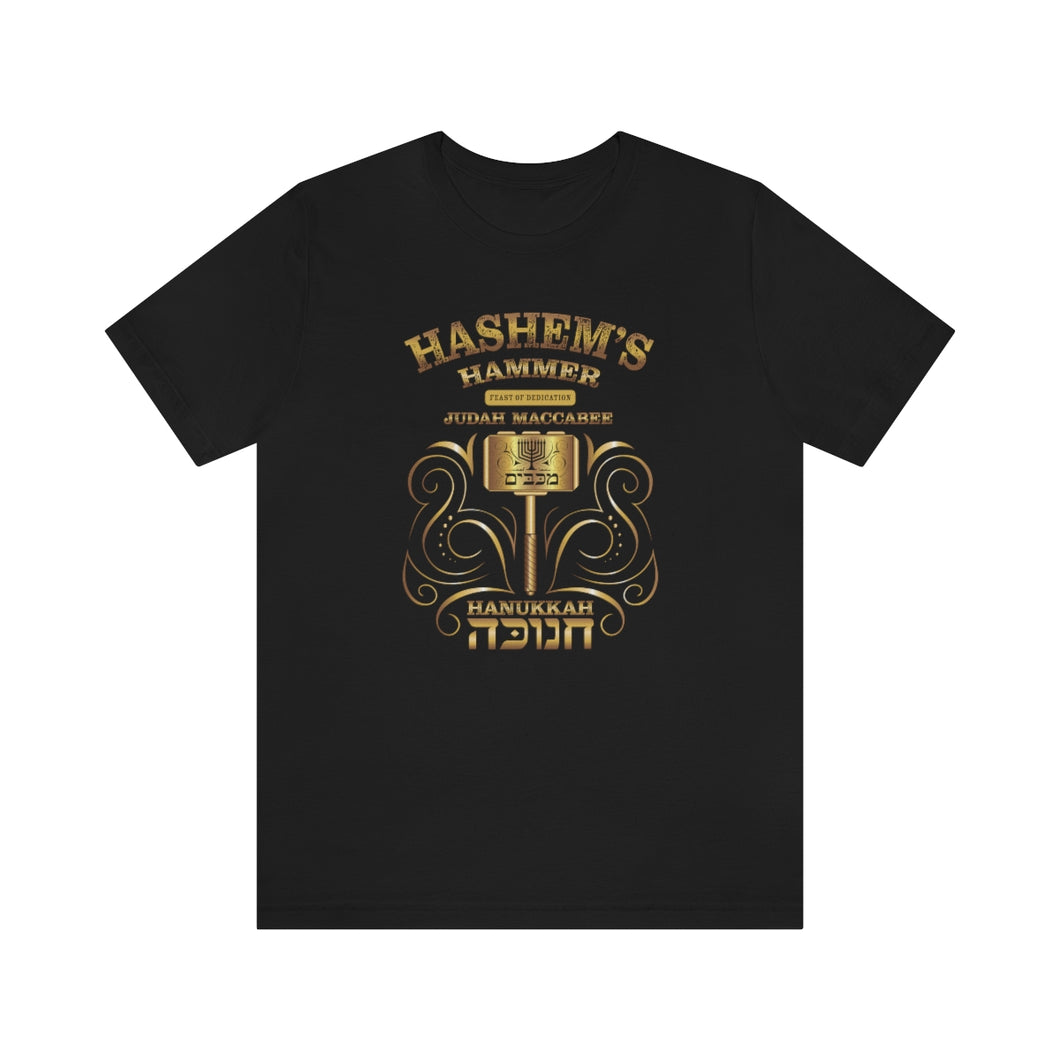Hashem's Hammer Judah Maccabee T-Shirt (Hanukkah)