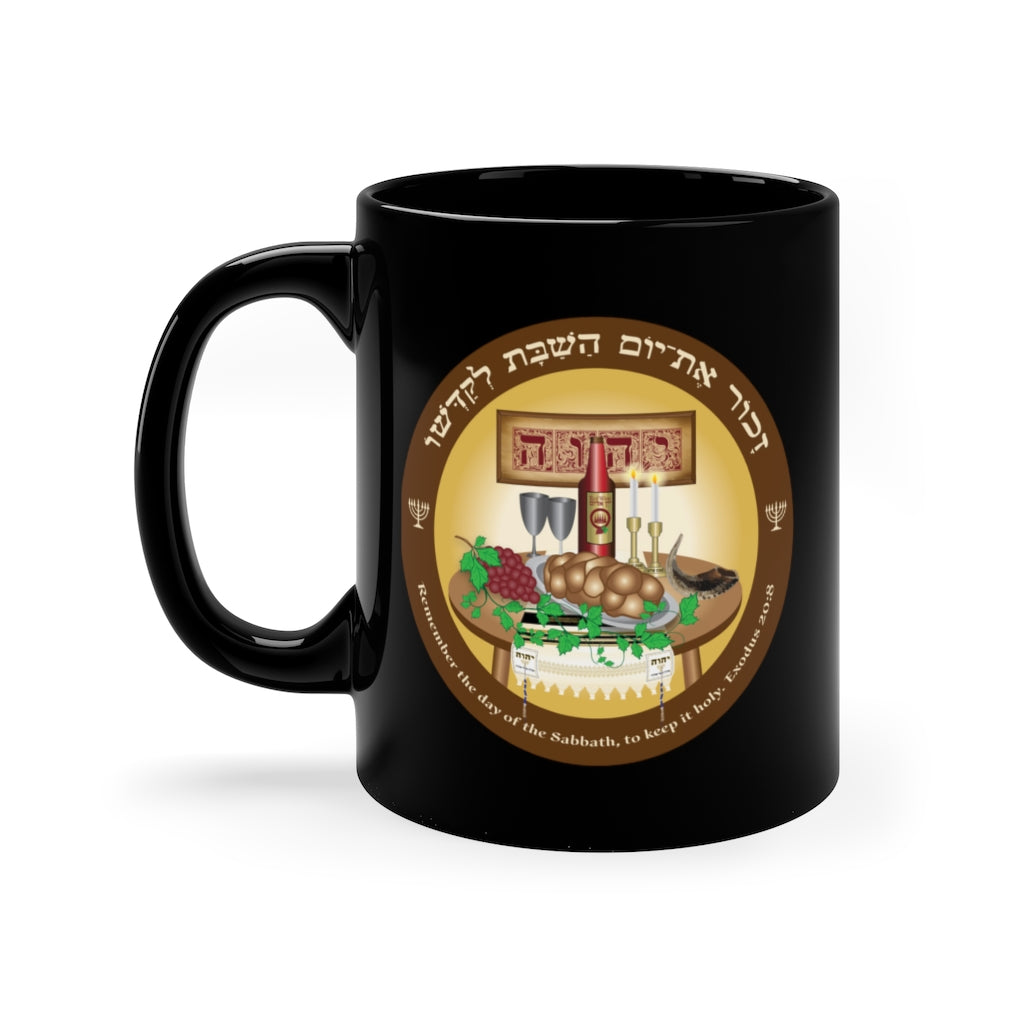 Shabbat Table (Shabbat Shalom) Mug