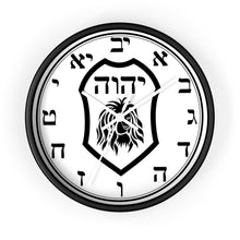 Load image into Gallery viewer, YHWH Wall Clock with Hebrew Letters(Numbers)
