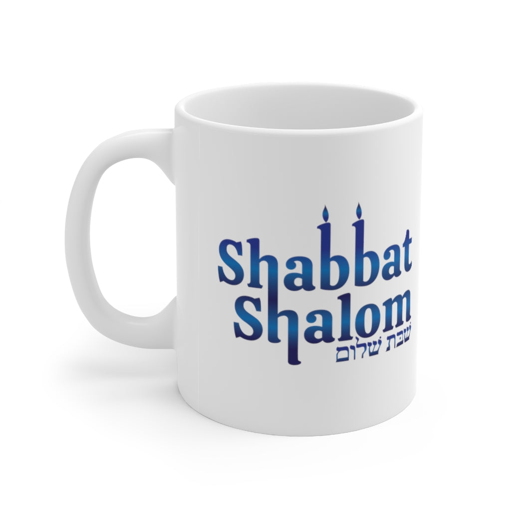 Shabbat Shalom Mug