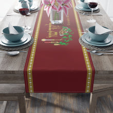 Load image into Gallery viewer, Shabbat - Exodus 20:8- Table Runner (Red)
