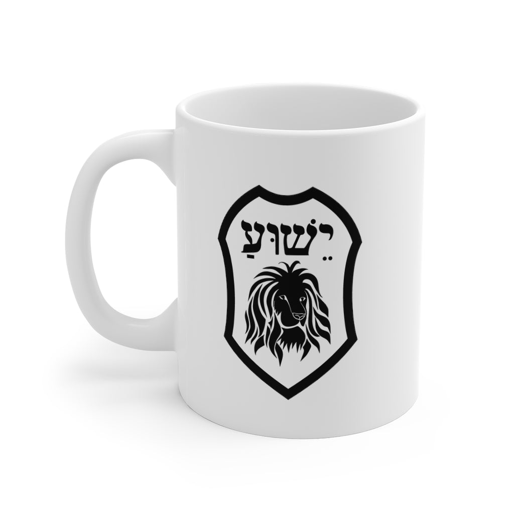 Yeshua Lion Shield Mug